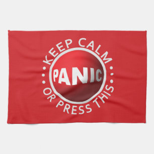 Panic Button Küchentuch