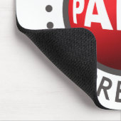 Panic Button Mousepad (Ecke)