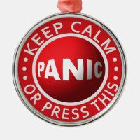Panic Button-Ornament