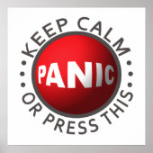 Panic Button Poster (Vorne)