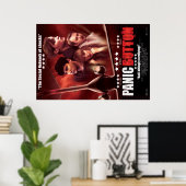 Panic Button Red Sky Poster (Heimbüro)