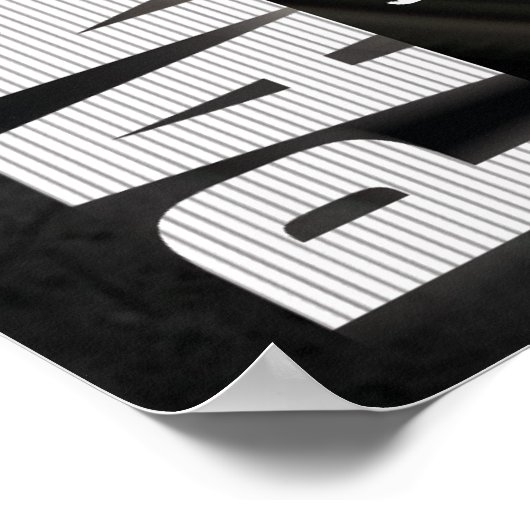 Panic Button Screening Lens Poster (Ecke)