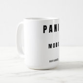 Panic Mode Activated – Limited Edition 781 Kaffeetasse (Vorderseite Links)