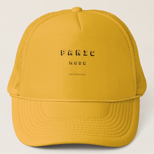 Panic Mode Activated – Limited Edition 781 Truckerkappe (Vorderseite)