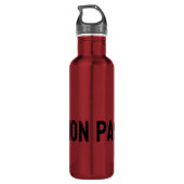 Panic Nation Water Flasche Edelstahlflasche (Rückseite)