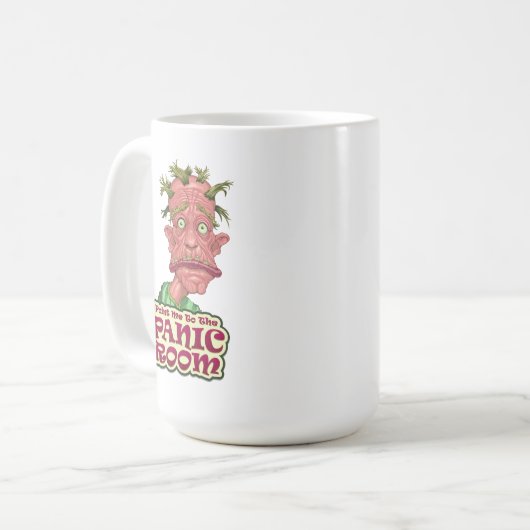 Panic Room 15oz. Mug Kaffeetasse (Vorderseite Links)
