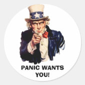 Panic Sam Sticker (Vorderseite)