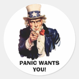Panic Sam Sticker