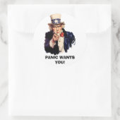 Panic Sam Sticker (Tasche)