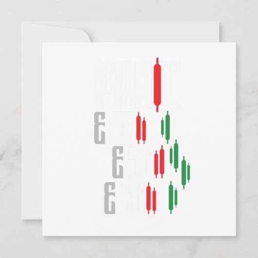 Panic Sell Stock Market Crash Trading Forex Gesche Einladung (Vorderseite)