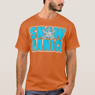 PANIC SNOW Motif für Schneepflug-Treiber T-Shirt
