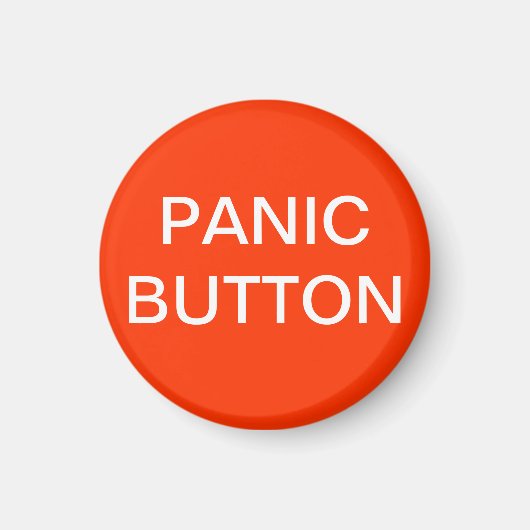 PanicButton Red Magnet (Vorne)