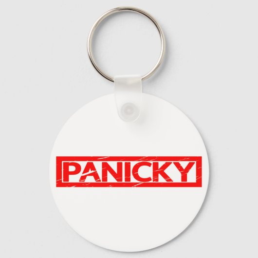 Panicky Briefmarke Schlüsselanhänger (Vorderseite)