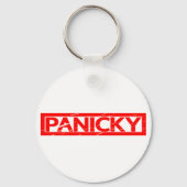 Panicky Briefmarke Schlüsselanhänger (Rückseite)