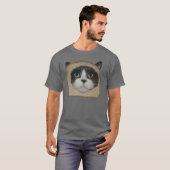 Paniertes Inbread Katzen-Panieren T-Shirt (Vorne ganz)