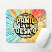Panik am Schreibtisch-O Mousepad (Mit Mouse)