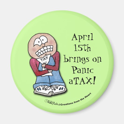 Panik aTAX! Magnet (Vorne)