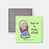 Panik aTAX! Magnet (Vorderseite/Rückseite)