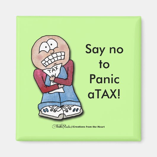 Panik aTAX! Magnet (Vorne)