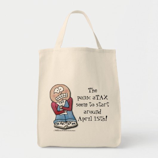 Panik aTAX! Tragetasche (Vorne)