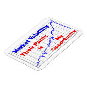 Panik beim Börsenhandel Magnet (Linke Seite)