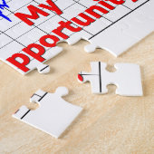 Panik beim Börsenhandel Puzzle (Seite)