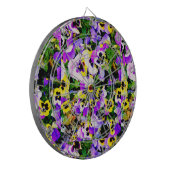 Panik-Blume Dartscheibe (Vorderseite Links)