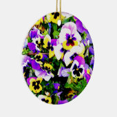 Panik-Blume Keramik Ornament (Rechts)