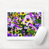 Panik-Blume Mousepad (Mit Mouse)