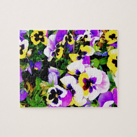 Panik-Blume Puzzle (Horizontal)