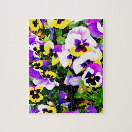 Panik-Blume Puzzle (Vertikal)