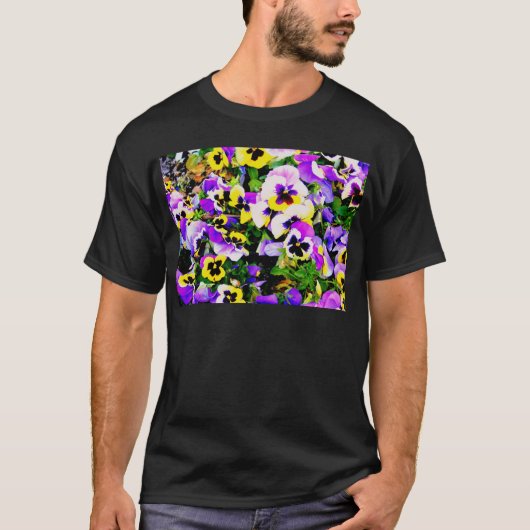 Panik-Blume T-Shirt (Vorderseite)