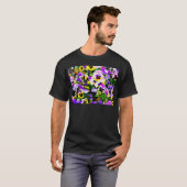 Panik-Blume T-Shirt (Vorne ganz)