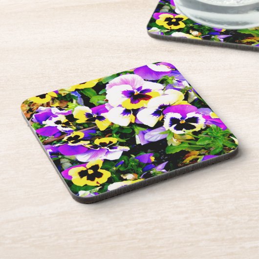 Panik-Blume Untersetzer (Linke Seite)