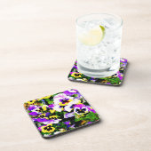 Panik-Blume Untersetzer (Rechte Seite)