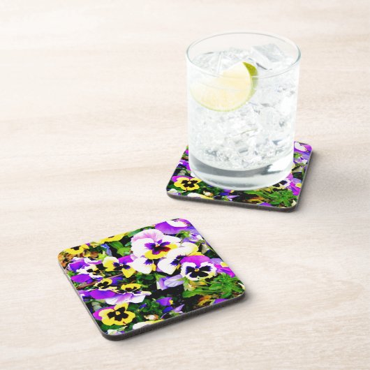 Panik-Blume Untersetzer (Rechte Seite)