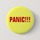 PANIK!!! KNOPF BUTTON (Vorderseite)