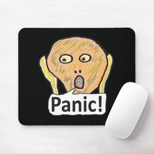 Panik! Mousepad (Mit Mouse)