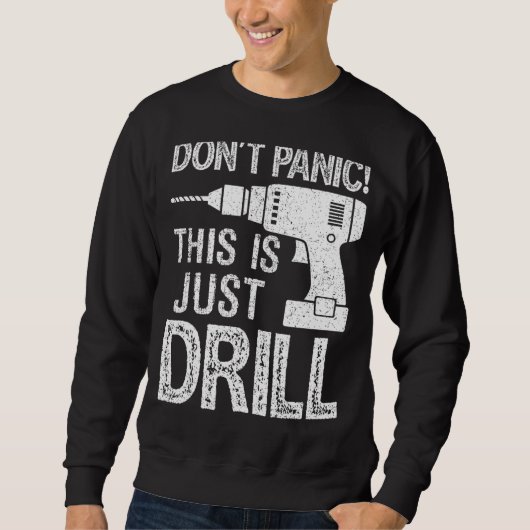 Panik nicht, das ist nur ein Handyboy Sweatshirt (Vorderseite)