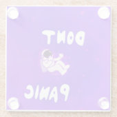 Panik-Untersetzer nicht Glasuntersetzer (Rückseite)