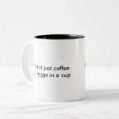 Panik Zweifarbige Tasse (Vorderseite Links)