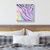 Panikattacke | Moderne psychische Gesundheit Leinwanddruck (Insitu (Schlafzimmer))