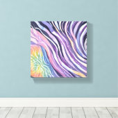 Panikattacke | Moderne psychische Gesundheit Leinwanddruck (Insitu (Holzboden))