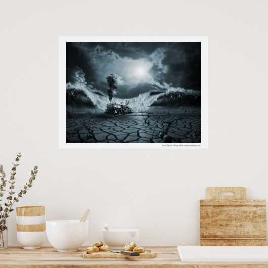 Panikattacken oder PTSD Poster (Küche)