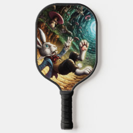 Panikhase, die das Kaninchenloch herunter fällt Pickleball Schläger