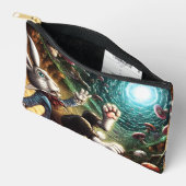 Panikhase, die das Kaninchenloch herunter fällt Zubehörtasche (Offen)