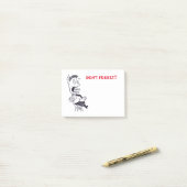 Panikmann Vergiss nicht Post-it Klebezettel (Auf Schreibtisch)