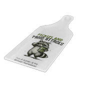 Panikstörung Bewusstsein dekoratives Glas Schneidebrett (Ecke)