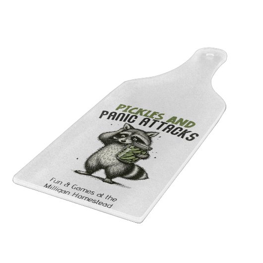 Panikstörung Bewusstsein dekoratives Glas Schneidebrett (Ecke)