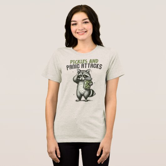 Panikstörung Bewusstsein Tri-Blend-Shirt Tri-Blend Shirt (Vorderseite voll)